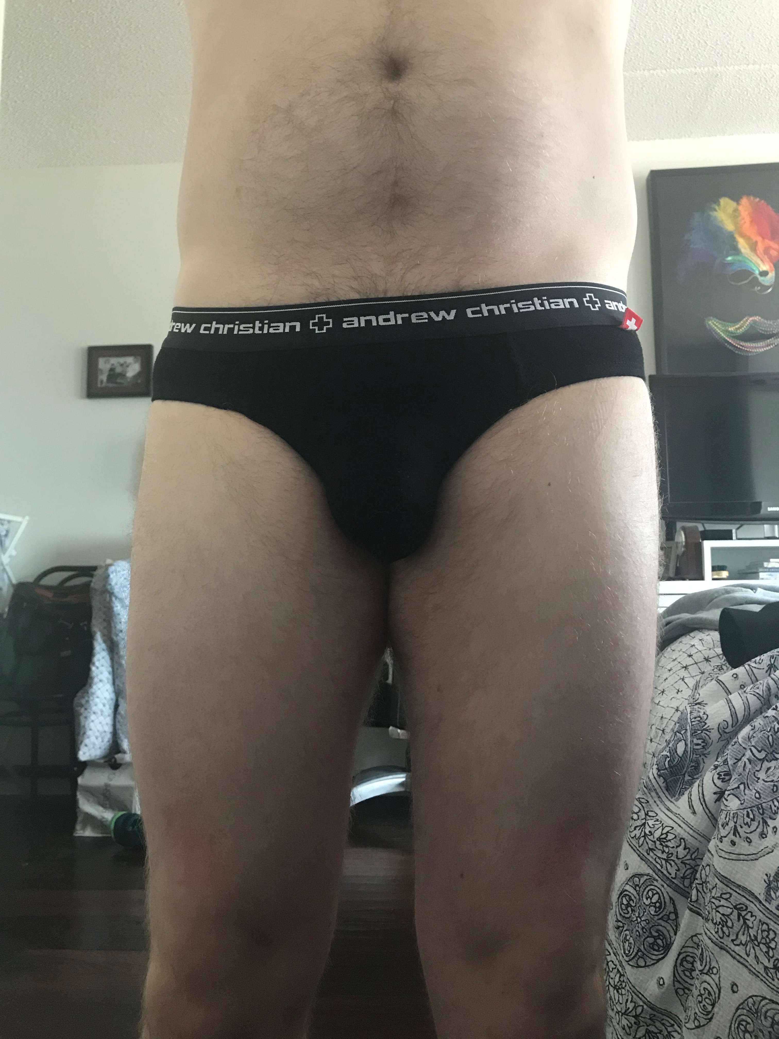 basic black briefs